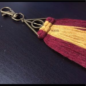 🗝✨HARRY POTTER Keyring Macrame Keychain-handmade